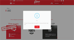 Desktop Screenshot of chat.cheriefm.fr